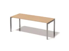 In hoogte verstelbaar bureau,HxBxD 650-850x2000x800mm,blad esdoorn