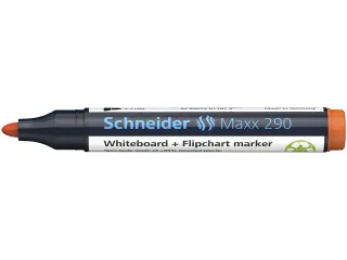 Boardmarker Schneider Maxx 290 ronde punt oranje 2-3mm - 5