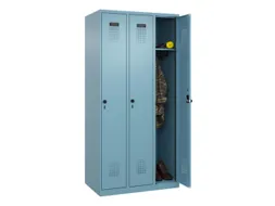 locker,HxBxD 1850x900x500mm,3vak,vak B 300mm,draaigrendel