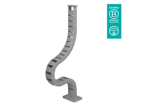 Addit kabelgeleider bureau 82cm Grijs