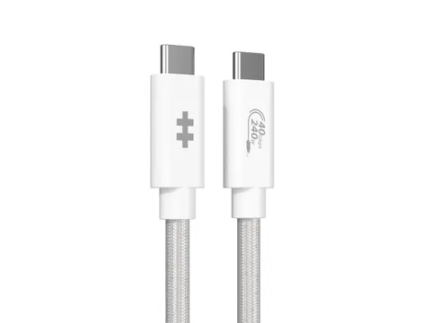Câble Targus HyperDrive Next USB4 Type-C Performance 1,2m Blanc