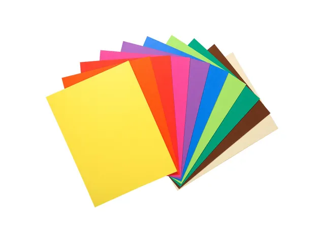 10 dossiermappen FLASH 220 -100% gerecycleerd -24x32cm Assorti