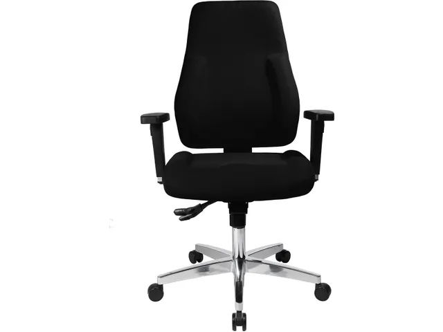 Bureaustoel Topstar Point 91 zwart stof
