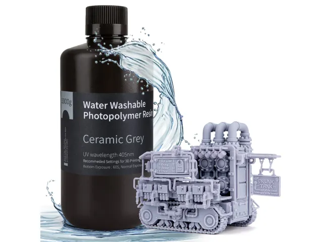 UV/LCD WATER WASH CERAMIC GREY 1kg