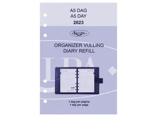 Agendavulling 2027 Kalpa A5 1dag/1pagina - 9