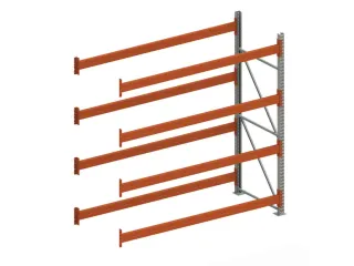 Breedvakstelling Aanbouwveld 2700x2700x1100mm 4 Open Etages 2400kg - 1