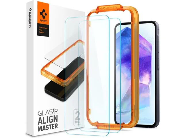 Spigen AGL07775 Schermbeschermer Galaxy A5 (2024) Glas.tR AlignMaster