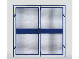 dubbele vleugeldeur,v. scheidingswandsysteem,HxB 2550x2000mm,RAL5002 - 2