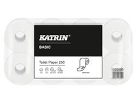 Katrin 169505 Toiletpapier Basic Naturel 2-laags 250 Vel