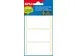 Apli Etiket 34x67mm Wit