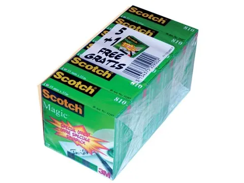 Scotch Plakband Magic Tape 19mmx33m