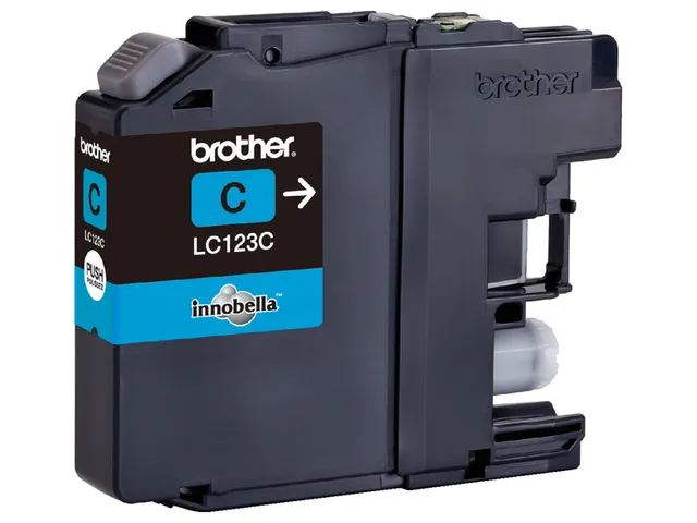 Inktcartridge Brother LC-123C blauw