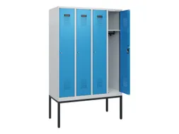 schoollocker,HxBxD 1950x1200x500mm,4vak,vak B 300mm,cil.-slot