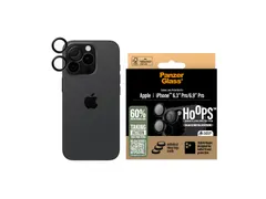 PanzerGlass Hoops Camera Lens Protector Black iPhone 16 Pro | 16
