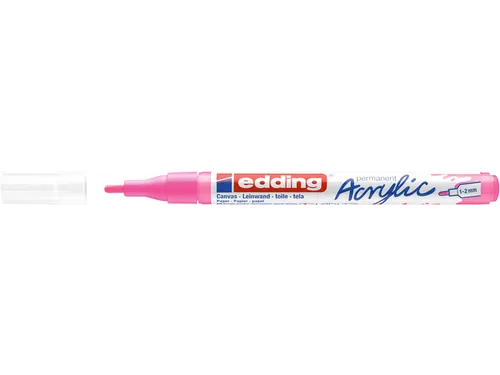Acrylmarker edding e-5300 fijn elegant neon roze