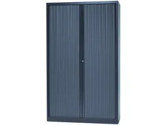 Bisley Roldeurkast Antraciet 198x120x43 (Hxbxd)