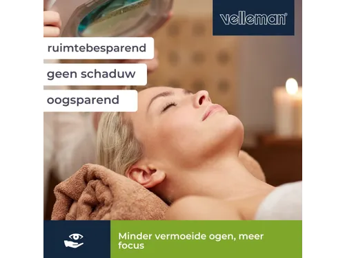Loeplamp Met Vergrootglas 5 Dioptrie 22w Wit