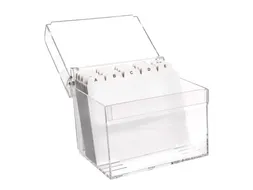 Kaartenbak Maul met index DIN A6 acryl
