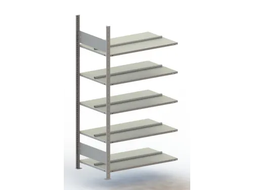 dossierstelling,aanbouwveld,HxBxD 1850x1006x636mm,vaklast 80kg