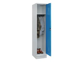locker,HxBxD 1950x400x500mm,1vak,vak B 400mm,cil.-slot,sokkel - 1