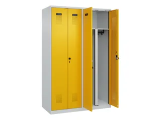 PBM-locker,HxBxD 1850x1200x500mm,4vak,vak B 300mm,draaigrendel - 1