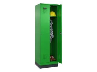 locker,HxBxD 1950x600x500mm,2vak,vak B 300mm,cil.-slot,sokkel - 1