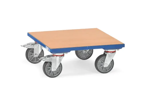 Rolplateau 1166 400kg 500x500mm Houten Plaat