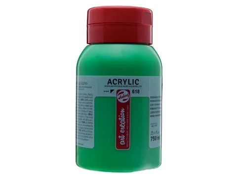 Talens Acrylverf Art Creation Essentials Permanentgroen Licht 750ml