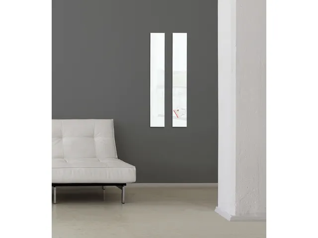 glasmagneetbord Sigel Artverum 12x78x1.5cm superwit
