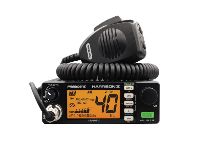 President Harrisson II CB 40 Kanalen Radio AM/FM