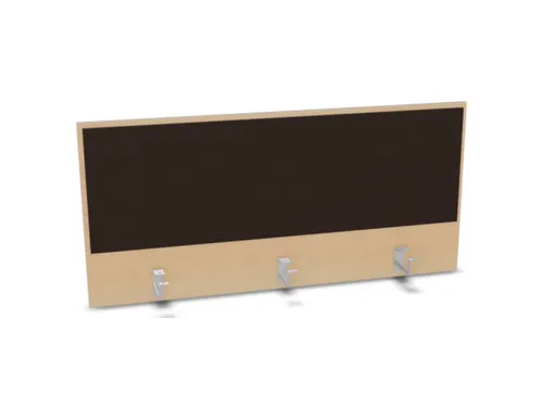 opzetpaneel,v. bureau,aanbouw achter,B 1200mm,NE-esdoorn,BN2036-bruin