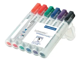 Whiteboardmarker Staedtler Lumocolor 351 standaard assorti 6 stuks - 2
