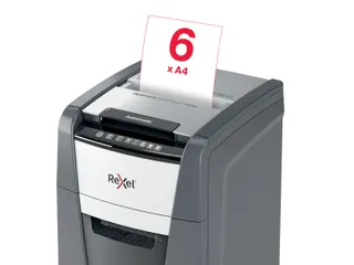 Papiervernietiger Rexel Optimum Auto+ 150M P5 snippers 2x15mm - 6