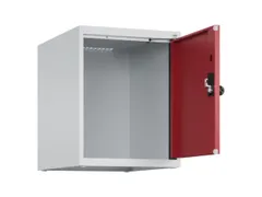 opzetkast,v. locker,1vak.,vak B 400mm,HxBxD 500x400x500mm,draaigrendel