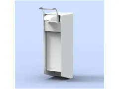 Zeep- & Desinfectiemiddeldispenser Wit 1000 Ml Korte Beugel