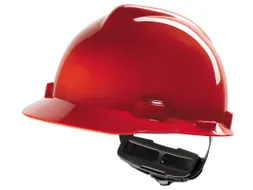 MSA V-Gard veiligheidshelm met Fas-Trac III binnenwerk Rood