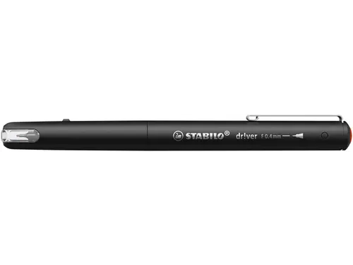 Fineliner STABILO dr!ver Fijne punt 0.4 mm Rood