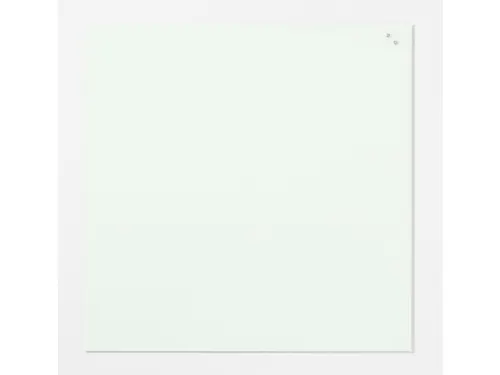 Glasmagneetbord Naga 100x100cm wit