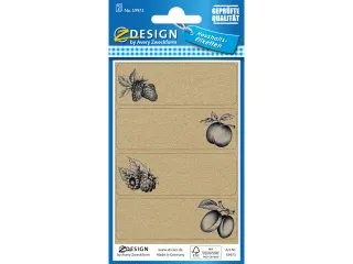 Huishoudetiket Z-design Home pakje a 2 vel vruchten - 1