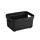 Sigma Home opbergbox 2,5L zwart - 17,7x12,8x9,3cm
