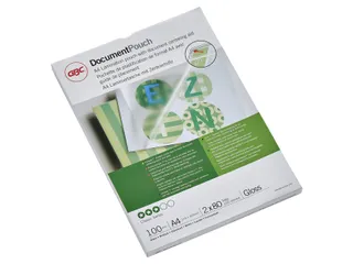 Lamineerhoes Gbc A4 80 micron glanzend - 1