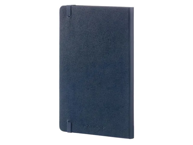 Notitieboek Moleskine large 130X210mm lijn hard cover sapphire blue