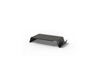 ODUP metalen laptopstandaard mat zwart - 1
