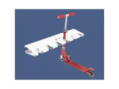 Steprek voor 6 steppen L 990mm eenzijdig RAL9010