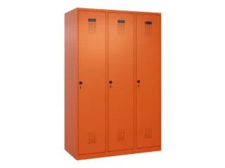 locker voor scheiding van kleding,HxBxD 1850x1200x500mm,3vak - 2