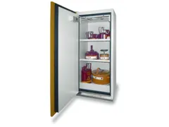 Veiligheidskast Geel 1315x595x598mm Deurscharnieren Links Gelakt