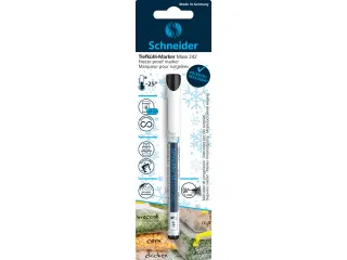 Diepvries marker Schneider Maxx 242 op blister zwart - 1