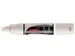 Krijtstift Uni-ball chalk schuin 8.0mm wit