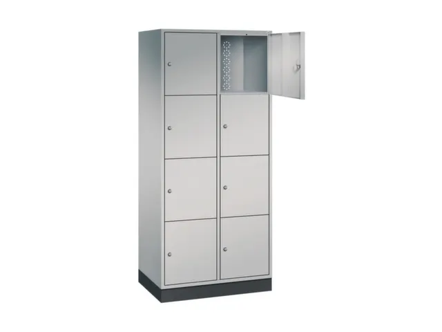 grootvolume-lockersysteem,HxBxD 1950x820x500mm,2x4vakken,cil.-slot