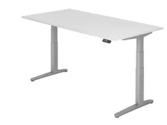 bureau assis-debout à régl. de haut. élec. HxlxP 650-1290x2000x1000